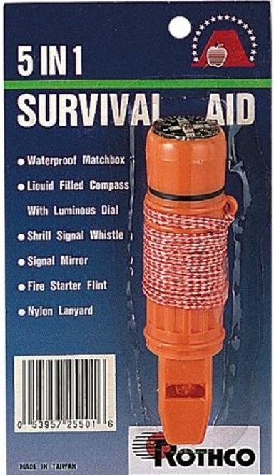 Hovedbilde rothco 5 in 1 survival tool
