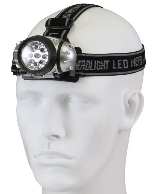 Hovedbilde Led Headlamp 9 LED Art 227