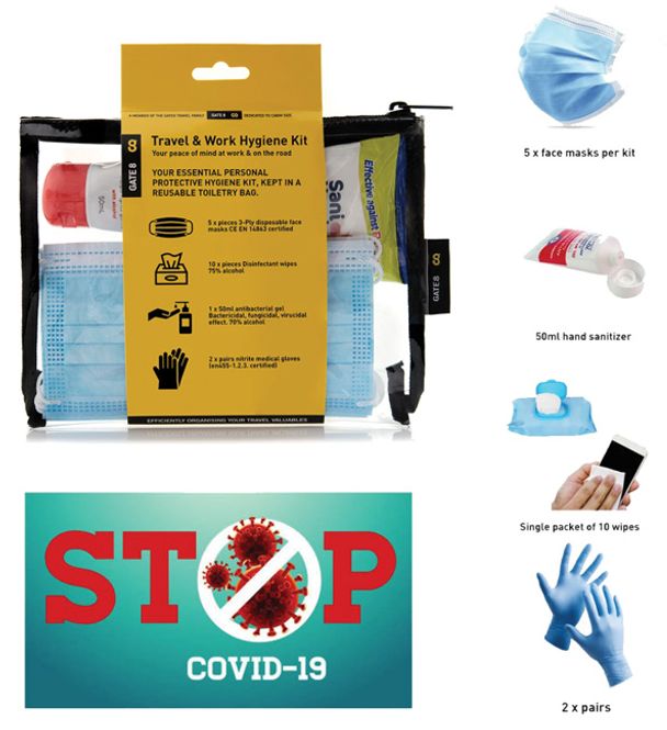 Hovedbilde GATE8 WORK & TRAVEL HYGIENE KIT
