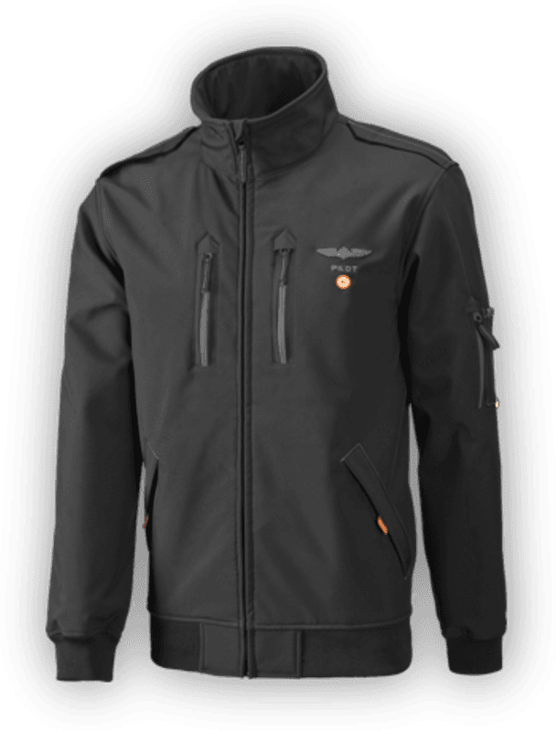 Design4pilots P.J. General aviation jacket/jakke black/sort