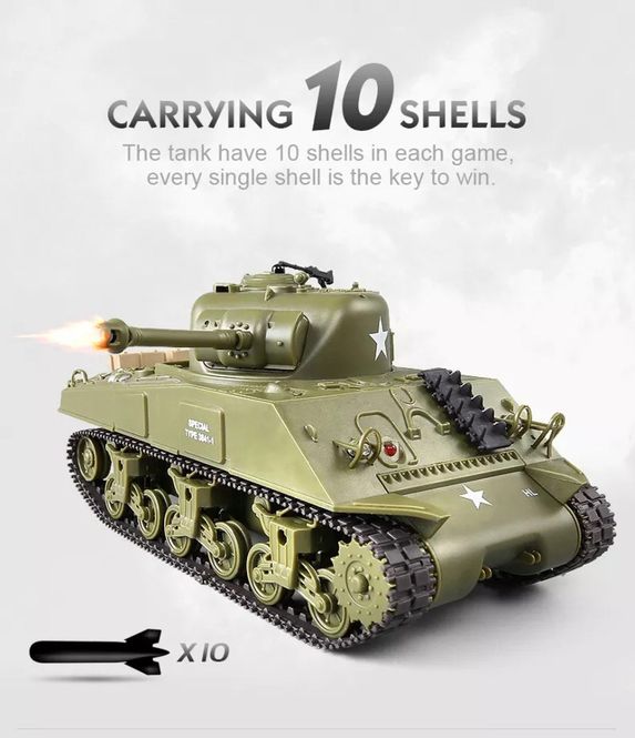 Hovedbilde Battle Tank 1:30 - M4A3 Sherman - IR