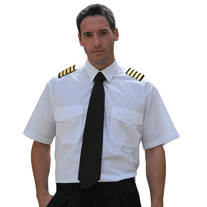Hovedbilde Pilotskjorte Hvite