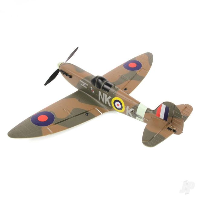Hovedbilde Top RC Hobby Spitfire 450mm Gyro Grønn/Brun RTF