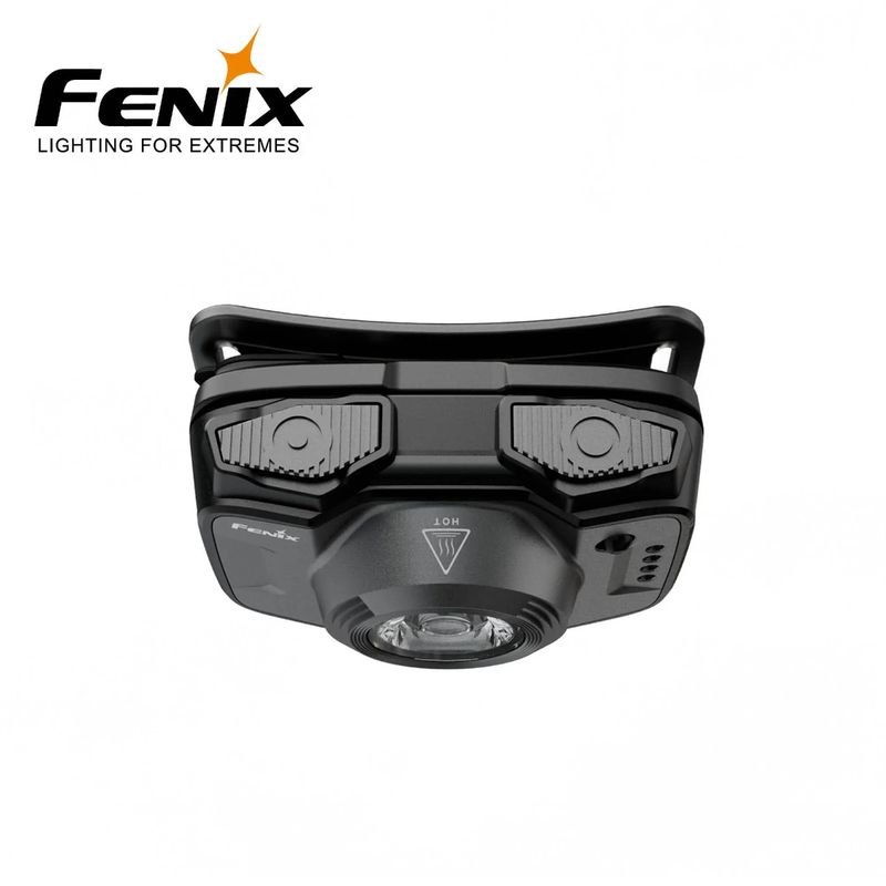 FENIX HL12R v2.0 HODELYKT GRÅ 500lm (hvit og rødt lys)