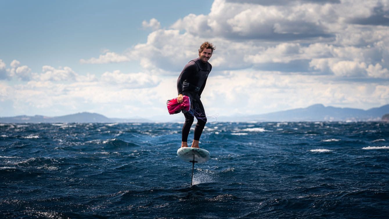 Bygget for vind og vann. Møt vår flysurfer-serie